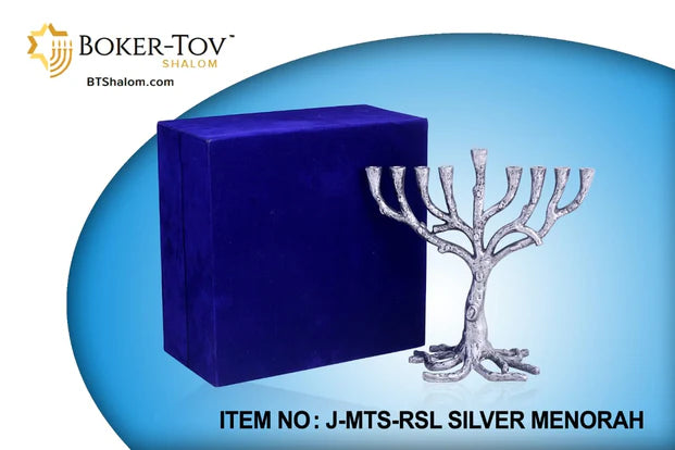 Menorah Tree of Life with Reusable box