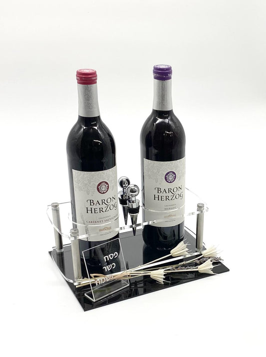 Wine Duo With Stoppers Gift Box