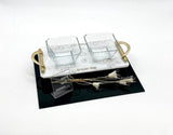 Majestic seder dipping dish gift box