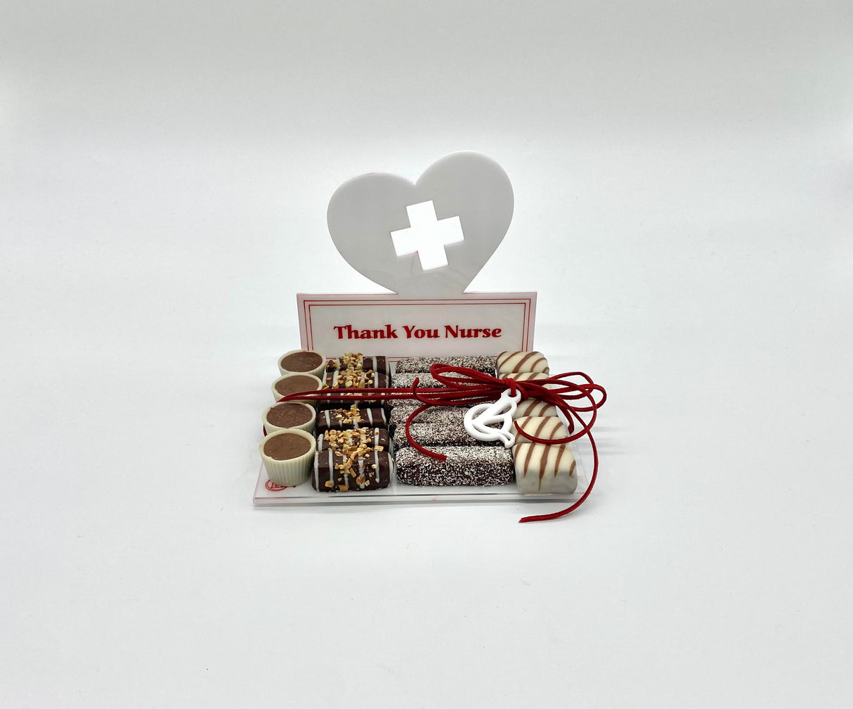 Heart and Care Thank You Nurse Chocolate Treat Tray