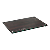 Lucite & Glass Wood Look Challah Board - LEHADAR