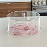 Lucite Flower Cake Dome - LEHADAR