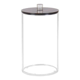 Lucite Cookie Jars with Wood Look LIds - LEHADAR