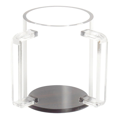 Lucite Wood Look Wash Cup - LEHADAR