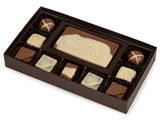 15 Piece Chocolate Wise Assorted Chocolate Truffle Message Gift Box - LEHADAR