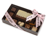 15 Piece It’s A Girl Assorted Chocolate Truffle Message Gift Box