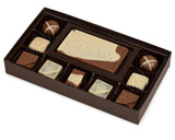 15 Piece Mazel Tov Assorted Chocolate Truffle Message Gift Box - LEHADAR