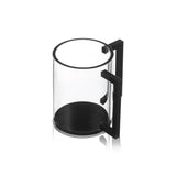 Black Lucite Washing Cup and Bowl Set