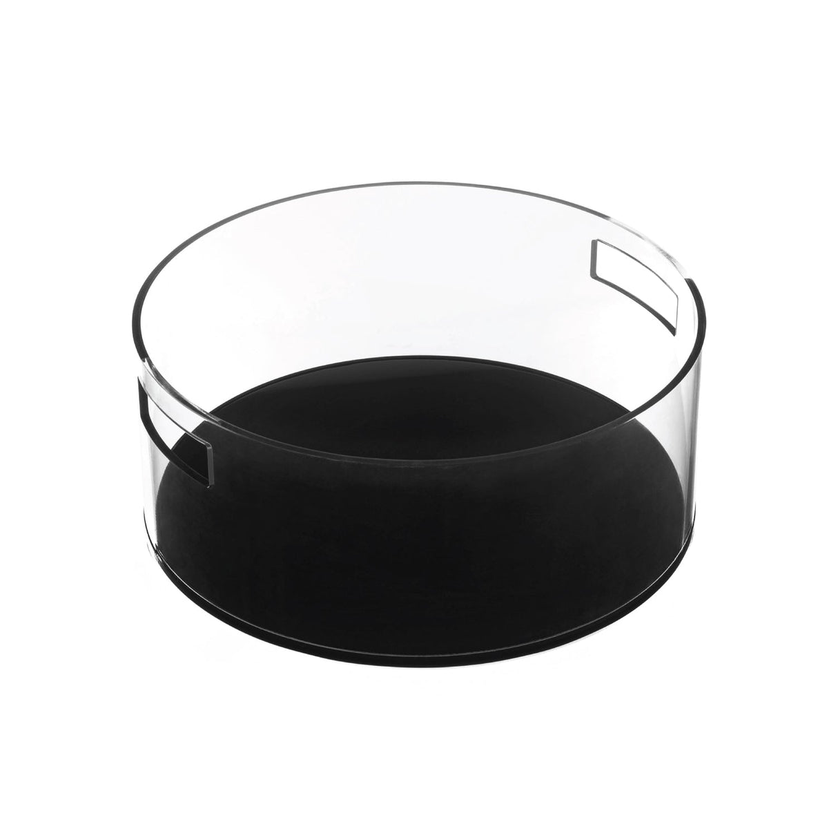 Black Lucite Washing Cup and Bowl Set