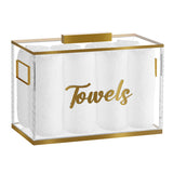 Signature Edged Towel Box - LEHADAR