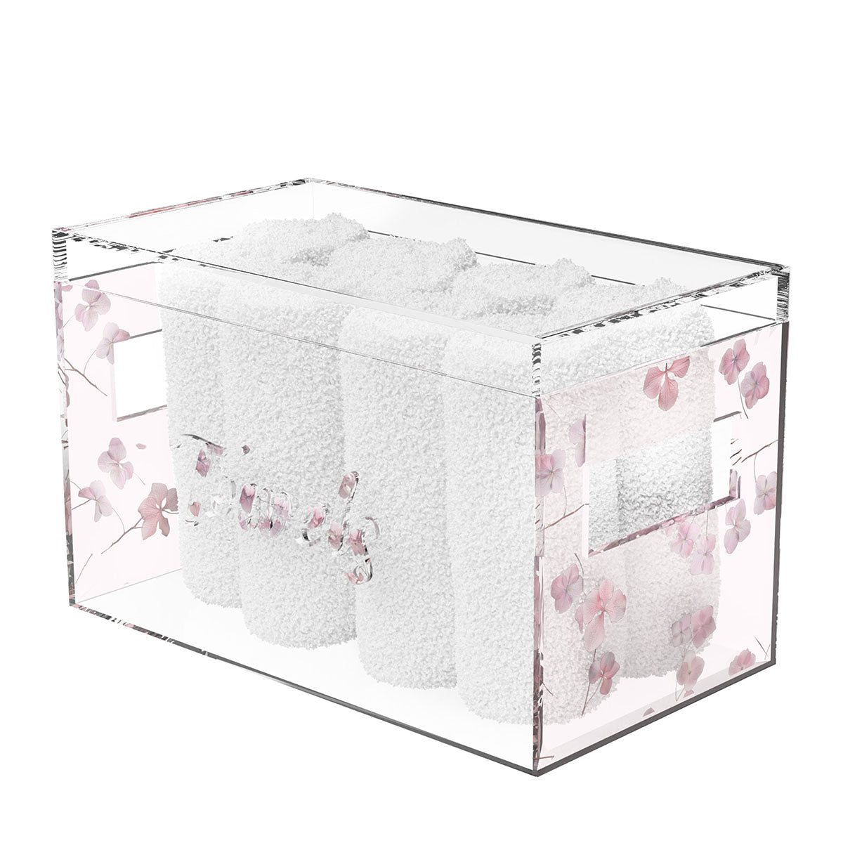 Hydrangea Towel Box - LEHADAR