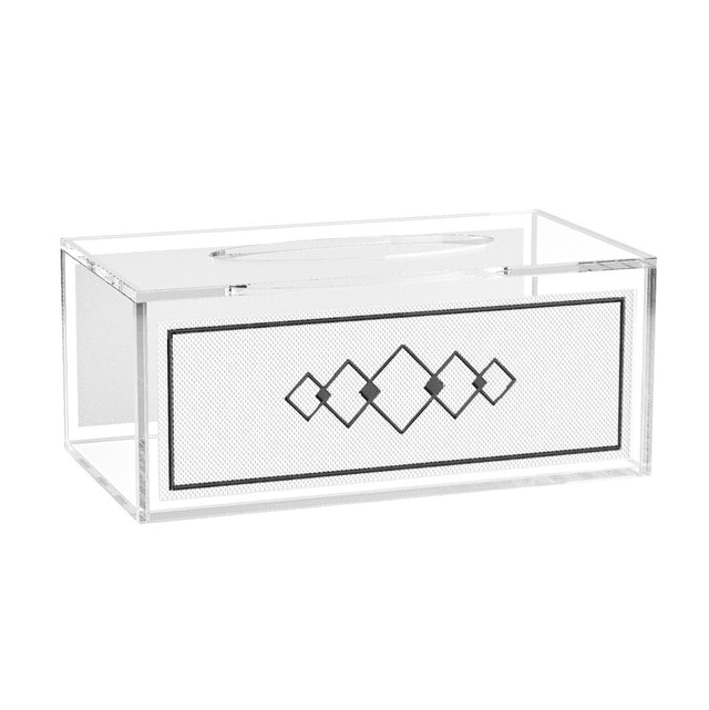Double Leatherite Tissue Box - LEHADAR