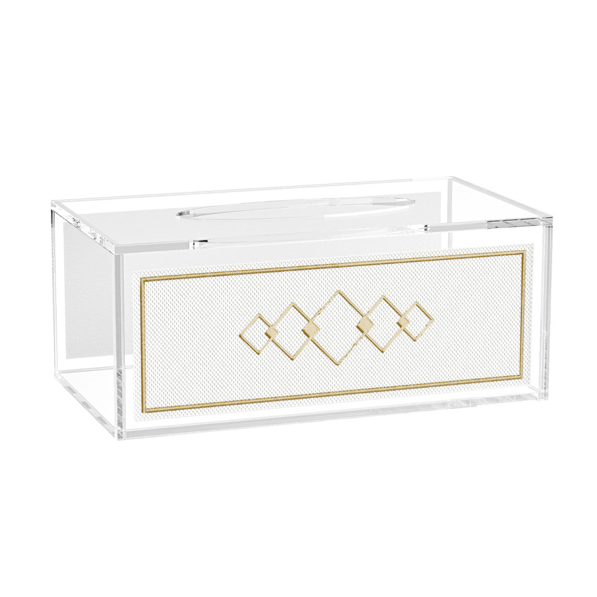 Double Leatherite Tissue Box - LEHADAR