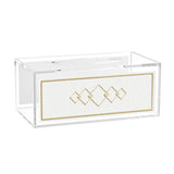 Double Leatherite Tissue Box - LEHADAR