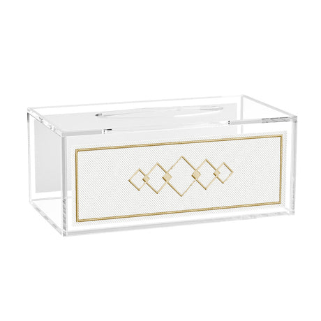 Double Leatherite Tissue Box - LEHADAR
