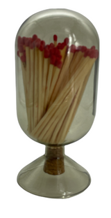 Glass Match Cloche