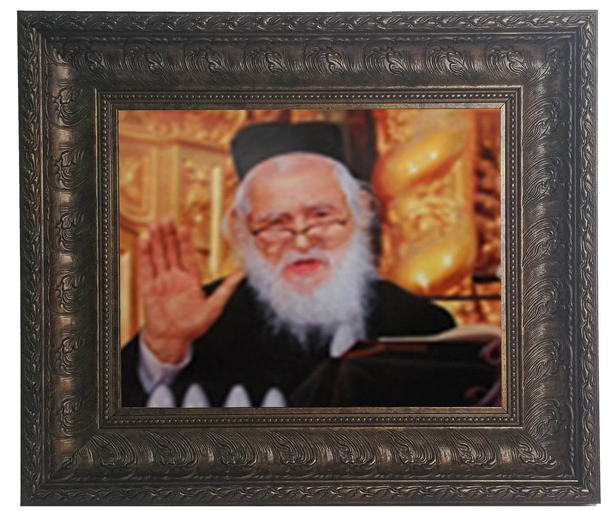 Rav Shach Framed Picture-Painting, size: 11*14 - LEHADAR