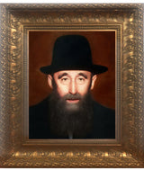 Rav Shmuel Brudney framed picture- painting, size: 16*20