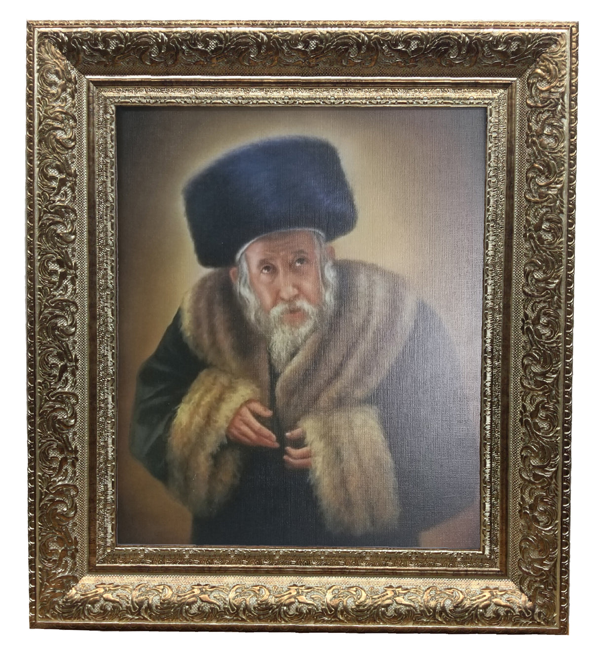 Tosher Rebbe Framed Picture- Painting, size: 11*14