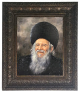 Noviminsker Rebbe Framed Picture-Painting, size: 16*20 - LEHADAR