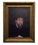 Framed Canvas of the Boyaner Rebbe, size:17*21