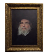 Framed Canvas of the Belz Rebbe