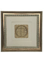 Birkat Habayit Gold Art #6 Frame #30 Size 16x16 White Background - LEHADAR