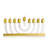 Modern Arc Menorah