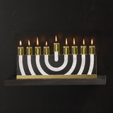 Modern Arc Menorah