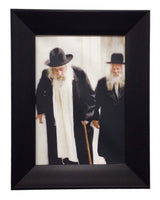 Painting of the Steipler and R' Chaim Kanievsky