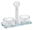 Crystal Salt Holder - Filling 5.5" - LEHADAR