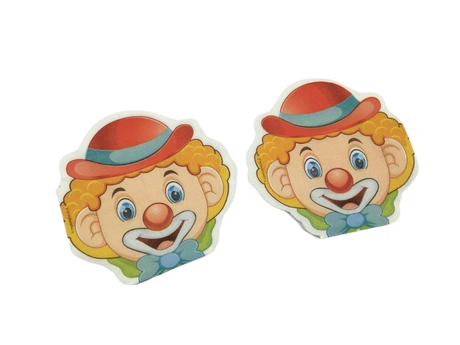Clown Napkins - 16pcs - LEHADAR