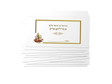 Purim Tip Envelope 10 Pack Yiddish - LEHADAR