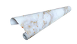Kosher For Pesach Peel & Stick White Marble Countertop Liner 23.5x196" - LEHADAR