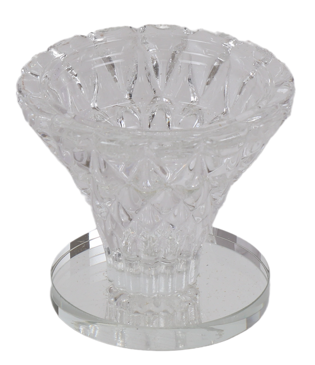 Classy Crystal Candlestick 2.5" - LEHADAR