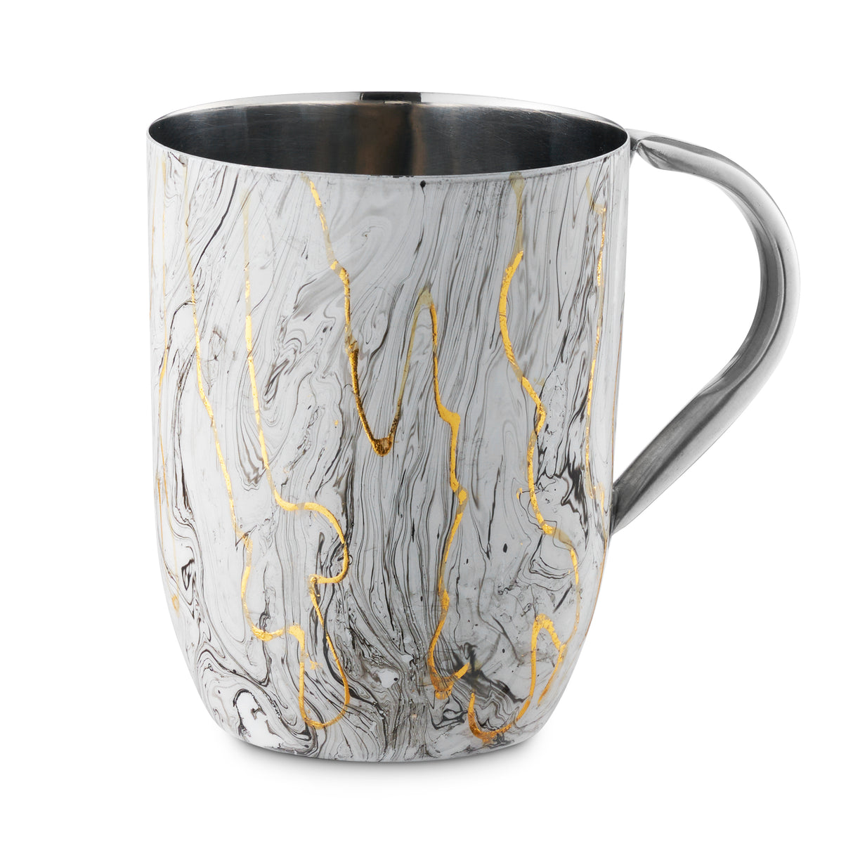 Washing Cup Gold marbel - LEHADAR