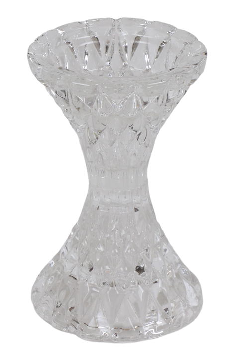 Classy Crystal Candlestick 3" - LEHADAR