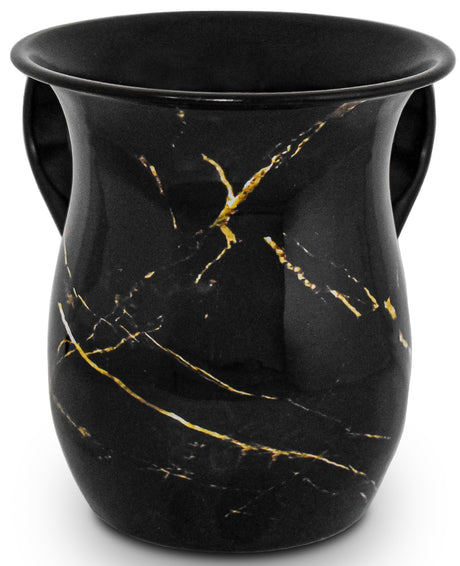 Black and Gold Marble Washing Cup - LEHADAR