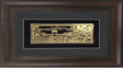 Im Eshkachech Gold Art #62 Frame #35 Size 18x32 Black Background - LEHADAR