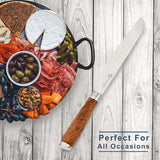 Bread Knife with Sandalwood Handle - LEHADAR