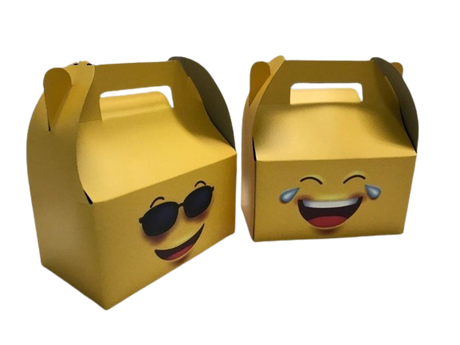 Gold Folding Box with laughing Emoji - LEHADAR