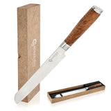 Bread Knife with Sandalwood Handle - LEHADAR