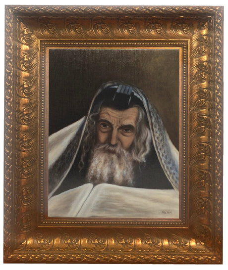 Painting of the Rivnitzer Rebbe, size: 16*20