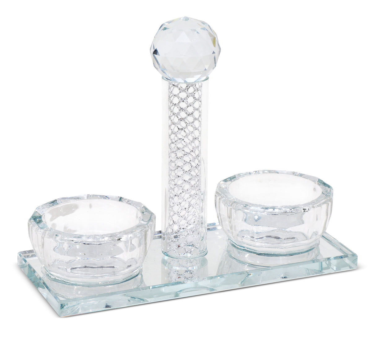 Crystal Salt Holder - Filling 5.5" - LEHADAR