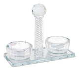 Crystal Salt Holder - Filling 5.5" - LEHADAR