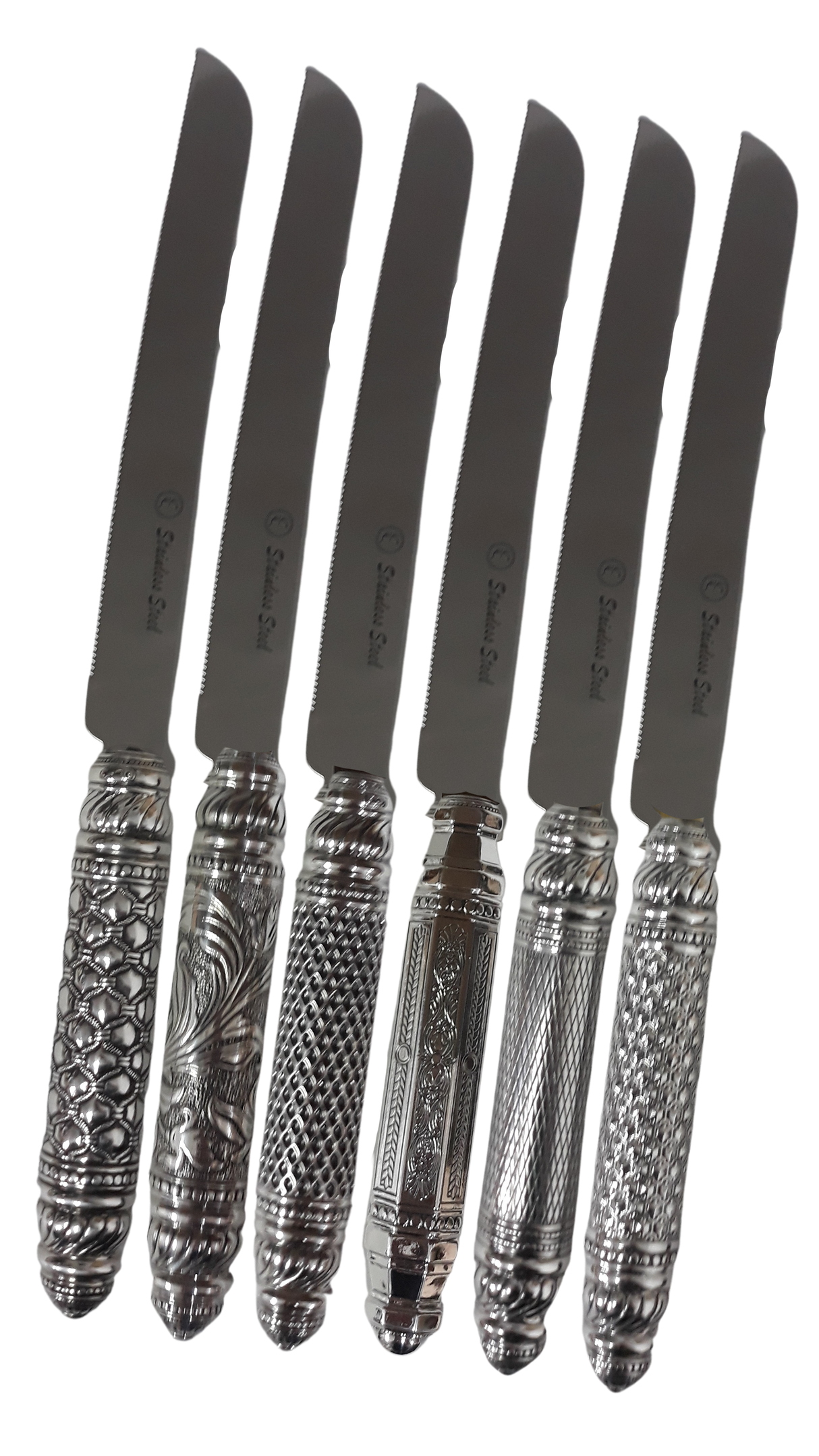 Silver Knife Non Serrated Assorted Styles