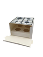 Box for 4 Muffins - Oven Look - LEHADAR