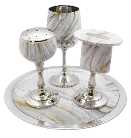 Aluminum Havdalah Set - LEHADAR