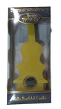 Mini Violin Havdalah Candle With Besomim 1x2.5"w x 7 "h - LEHADAR