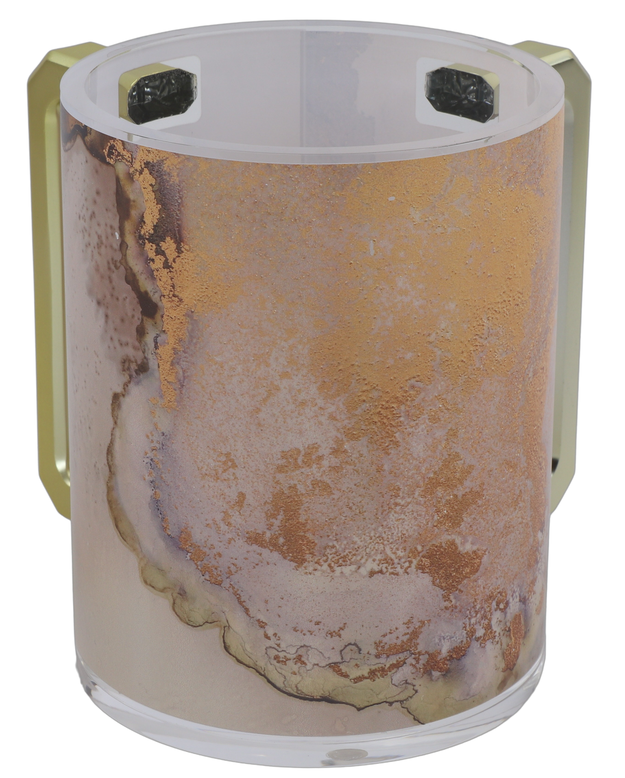 Colorful Marble Acrylic Washcup - LEHADAR